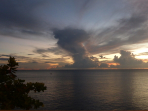 Coucher soleil Basse Terre