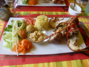 Langouste et Cyglale de Mer