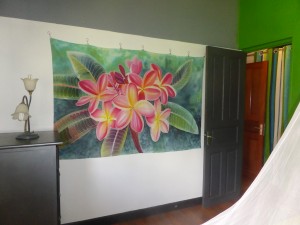 Chambre verte Frangipanier                                   